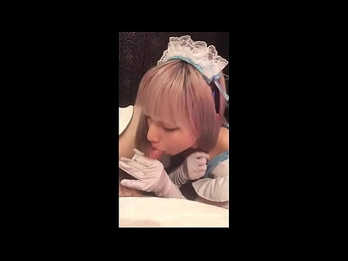 ❤️ Japanski idol [mayuka], kostim francuske sobarice, 1. dio, pušenje i drkanje losionom ☑  Seks u pornografiji bs.moresexmovies.ru ﹏